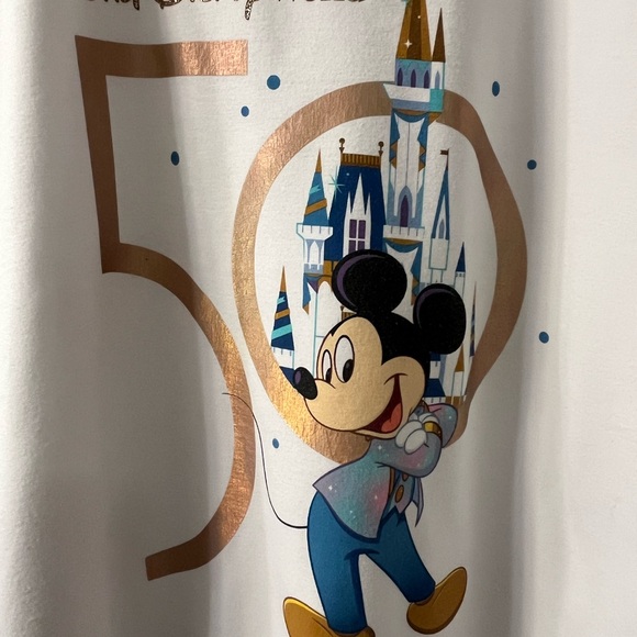 Disney White 50th Anniversary Apparel - Picture 2 of 11